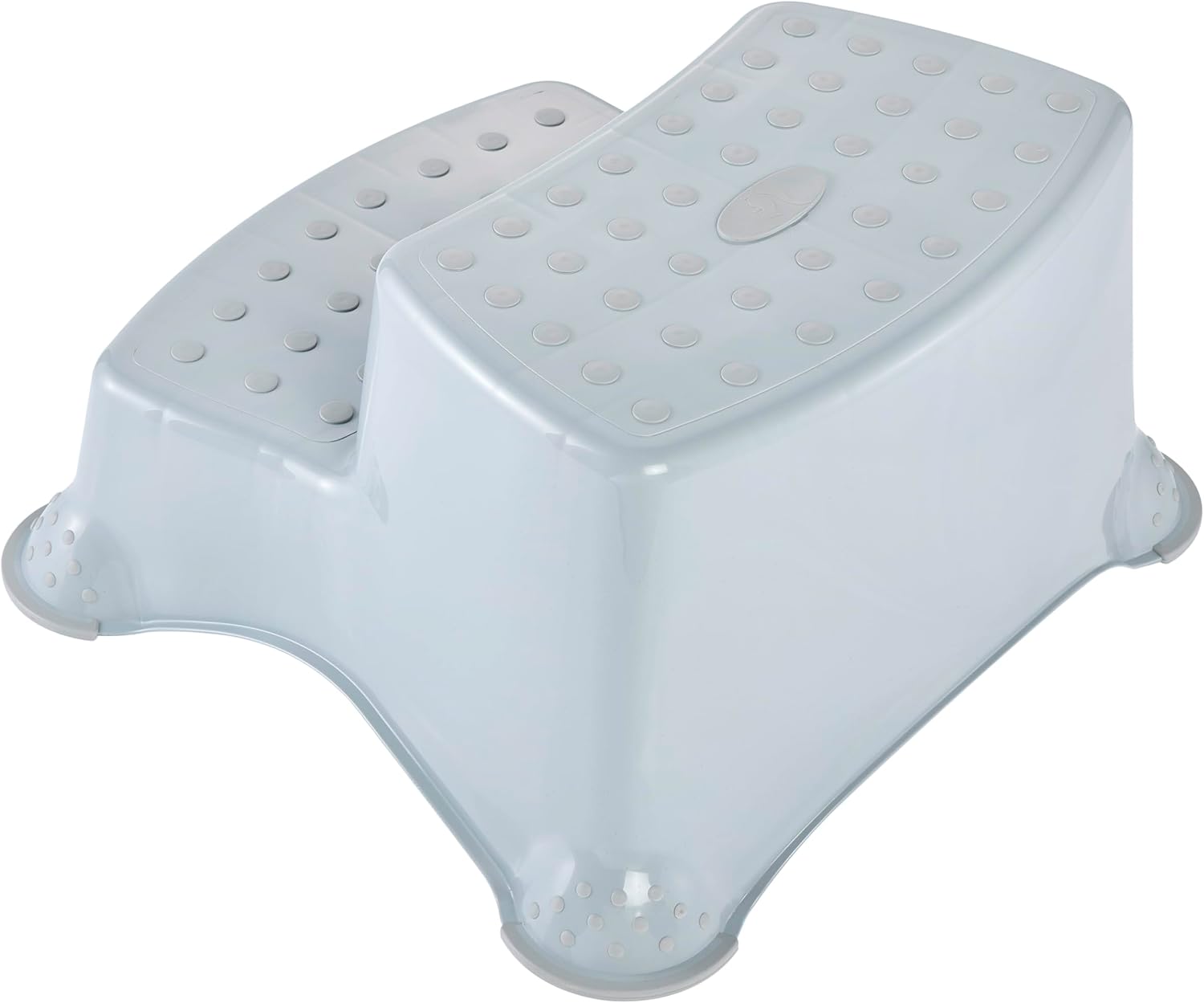 keeeper igor Eco Two-Tier Step Stool, from 3 to 14 Years, Non-Slip Function, Grey (Eco Stone Grey)