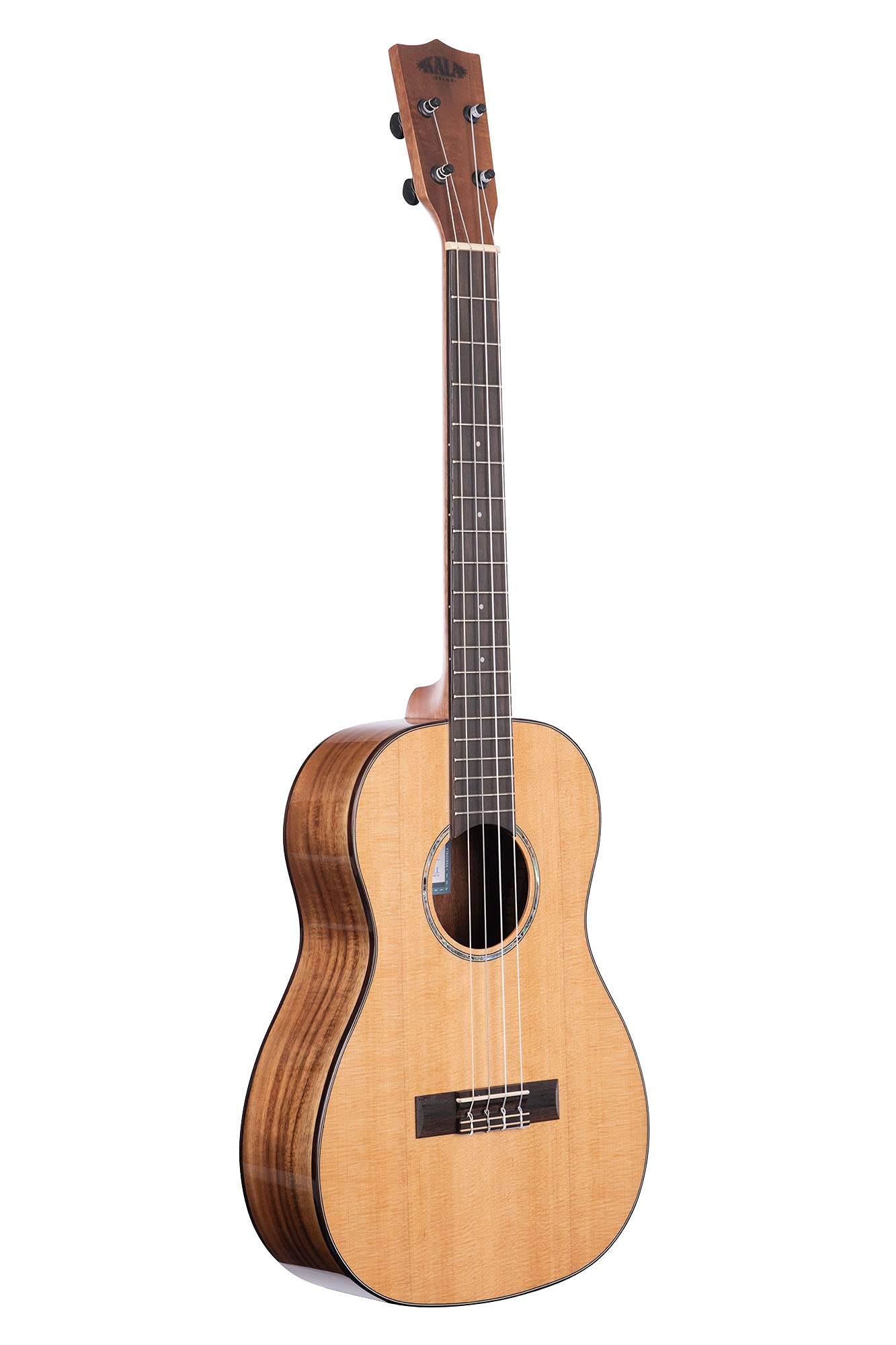 KALA KA-SCAC-B – Gloss Solid Cedar Top Acacia Baritone Ukulele con borsa (UB-B)