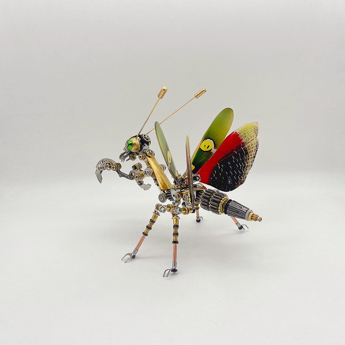 Puzzle in metallo 3D, 300 pezzi, 3D Steampunk, modello di adoratrice meccanica 3D, giocattolo di montaggio per bambini adulti