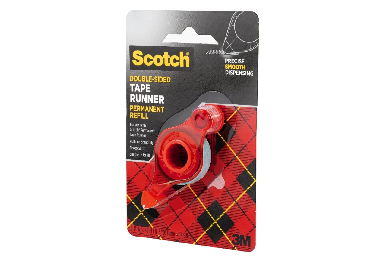 Scotch Klebepunkt-Roller-Nachfüllpackung, 0,33 x 49 Fuß (6055-R)