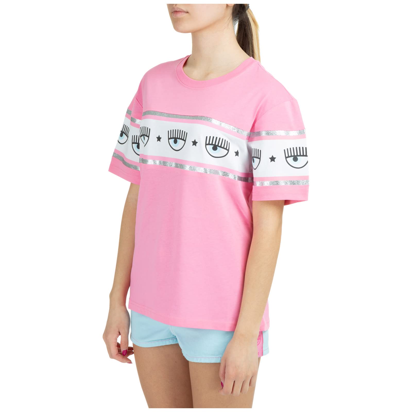 Chiara Ferragni Logomania t-Shirt Donna White
