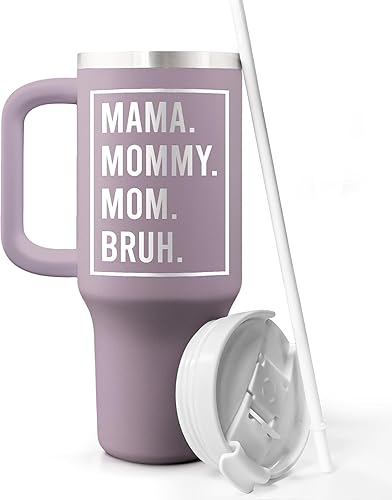 Regalos para mamá, regalo de cumpleaños y Navidad para mamá, esposa, abuela, hermana, regalo del día de la madre de hija, hijo, marido, vaso de 40