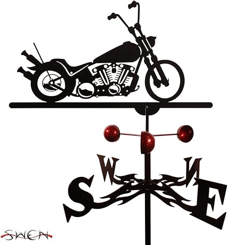 SWEN Products Farrell Series Bobber - Veleta de montaje lateral para motocicleta