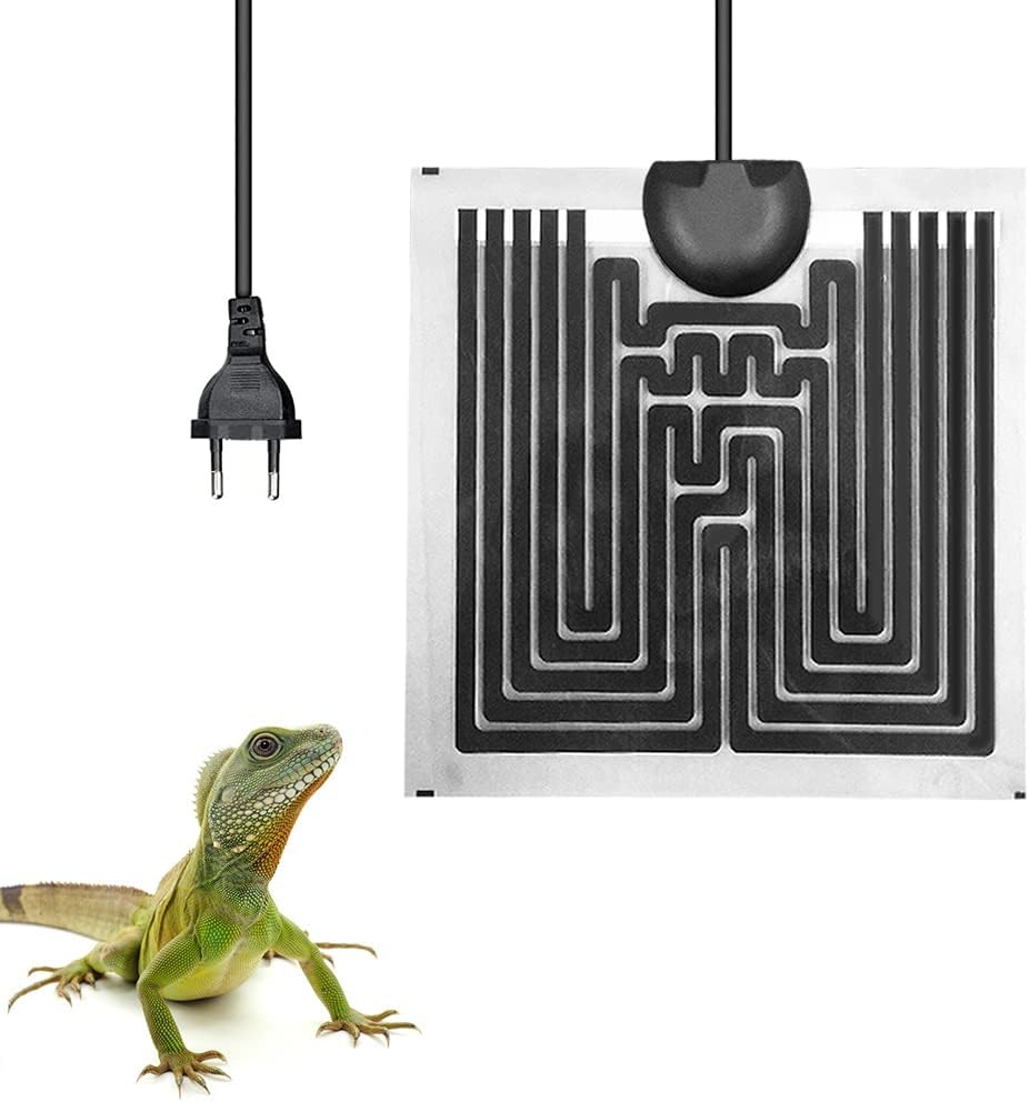 Jooheli Terrarium Heizmatte, 14W Reptil Heizmatte mit Temperaturregelung, Heizmatte für Jooheli Terrarium Heizmatte, 14W Reptil Heizmatte mit Temperaturregelung, Heizmatte für