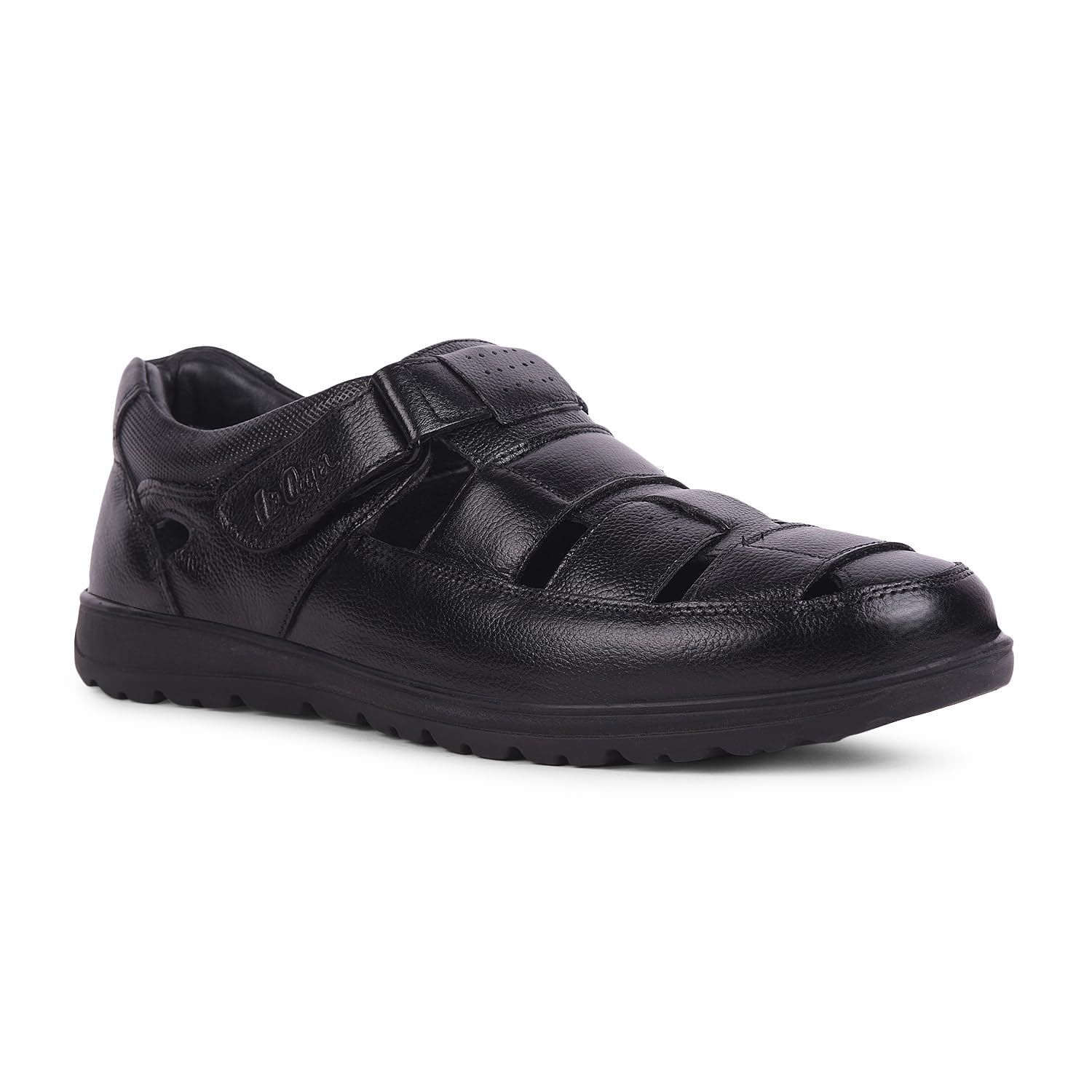 lee cooper Men’s Leather Fisherman Sandals | Closed Toe Comfort Shoes | Adjustable Strap Casual Footwear | Cushioned Insole Breathable Design | Durable Anti Slip Sole Outdoor |,-picture-14