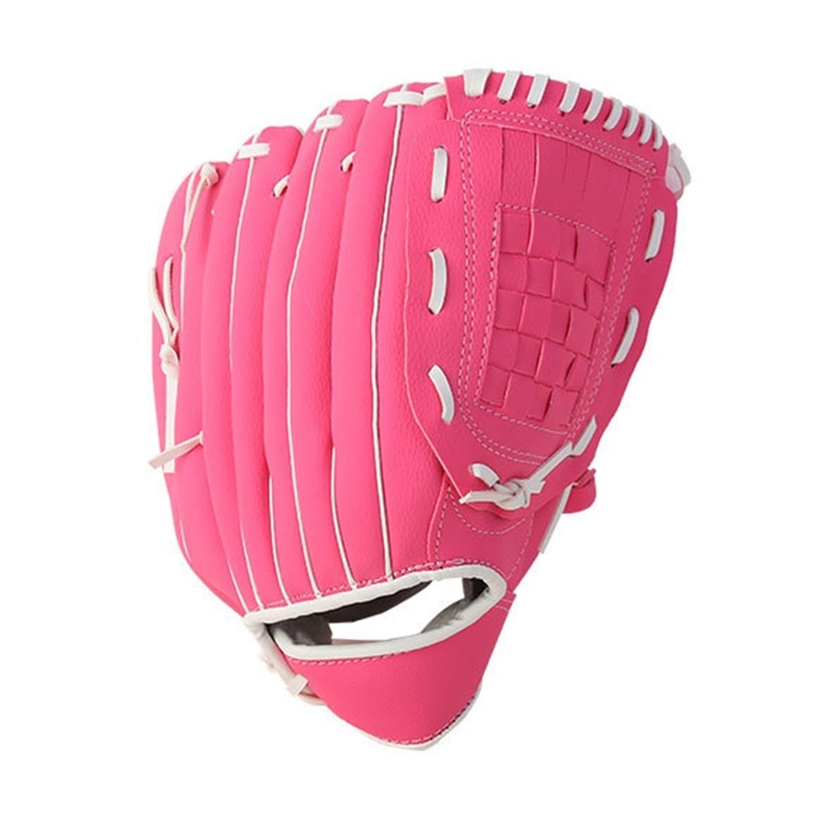 Baseballhandschuh, 26,7 - 32,5 cm, Blau, Braun und Schwarz, Softball, Rosarot, Kunstleder, Fanghandschuhe, Übungshandschuhe