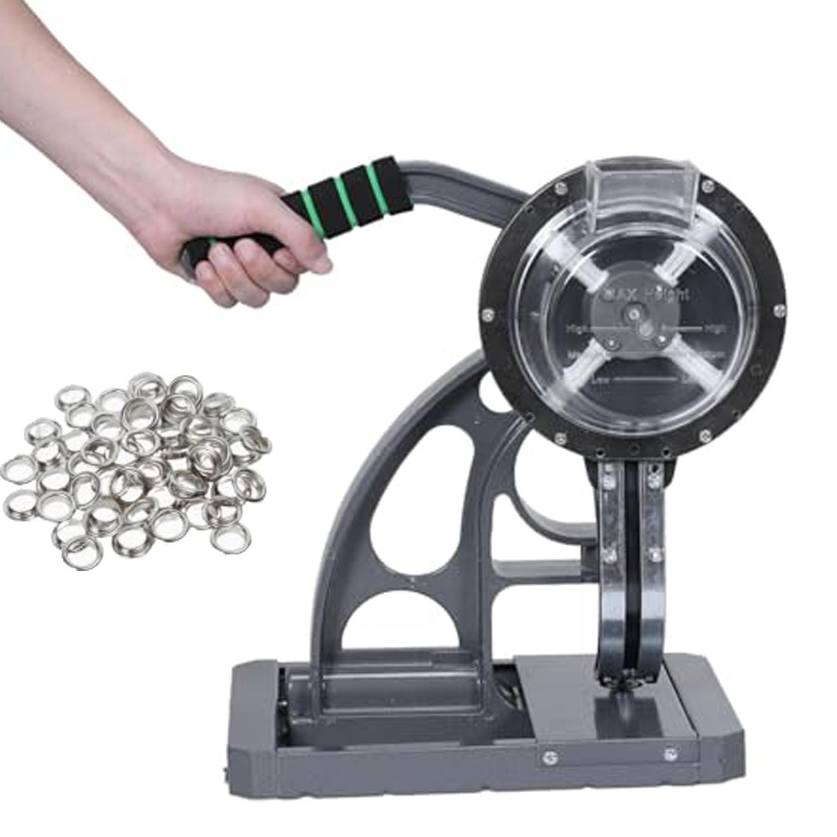 MáQuina SemiautomáTica para Ojales (5,5 Mm / 6 Mm / 8 Mm / 10 Mm / 12 Mm) 5.5mm