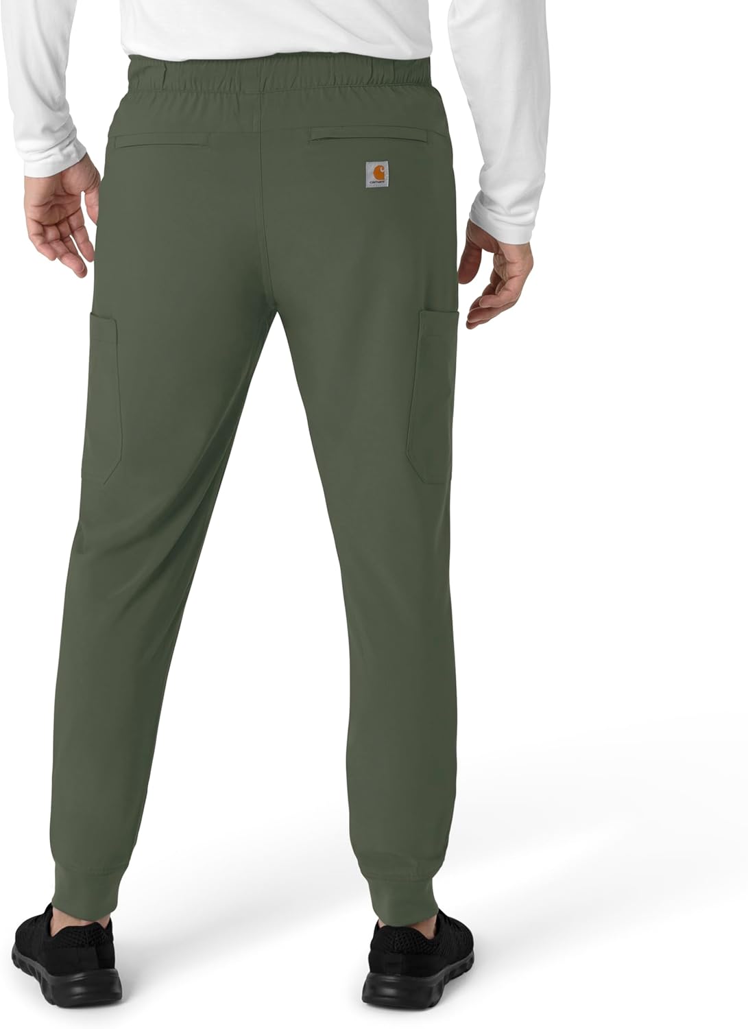 Carhartt Scrubs for Men Force Cross-Flex Joggers Pants with Drawstring and 7 Pockets