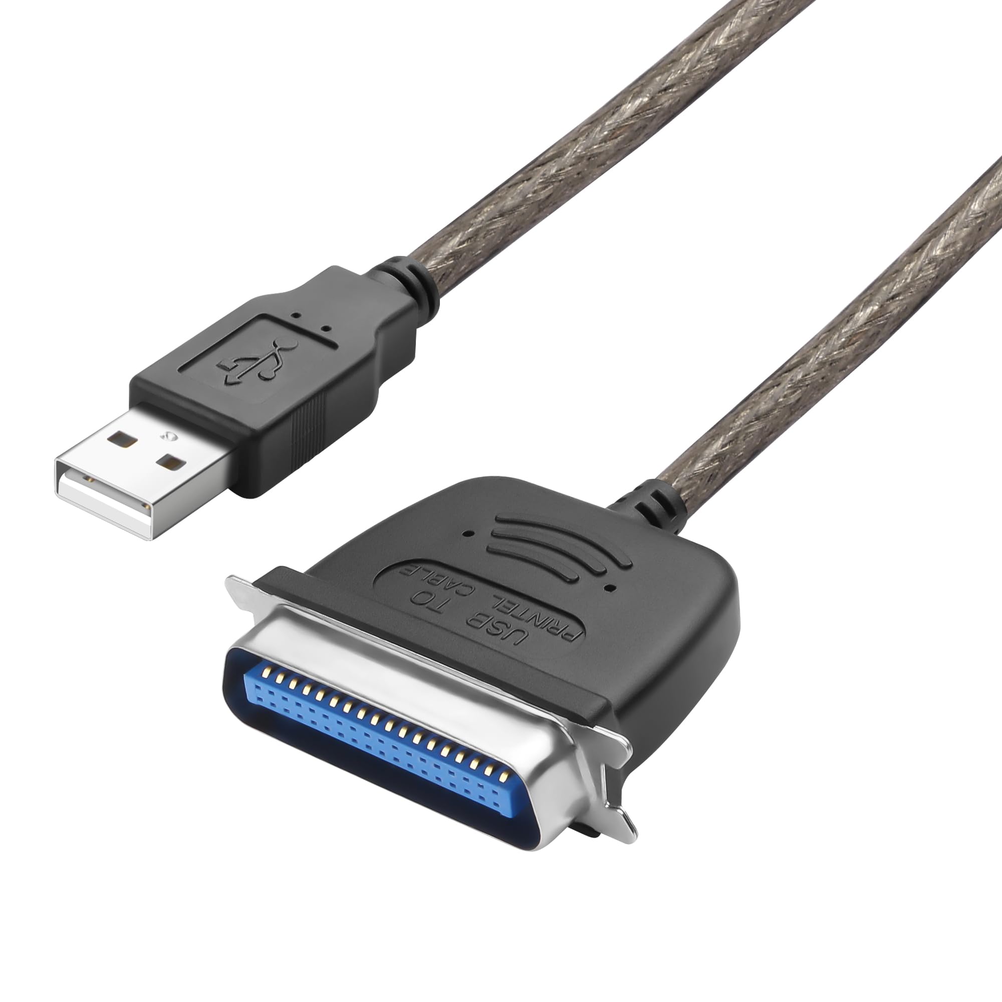 MEIRIYFA Adattatore parallelo da USB 2.0 a IEEE 1284 CN36, convertitore Centronics per vecchie stampanti