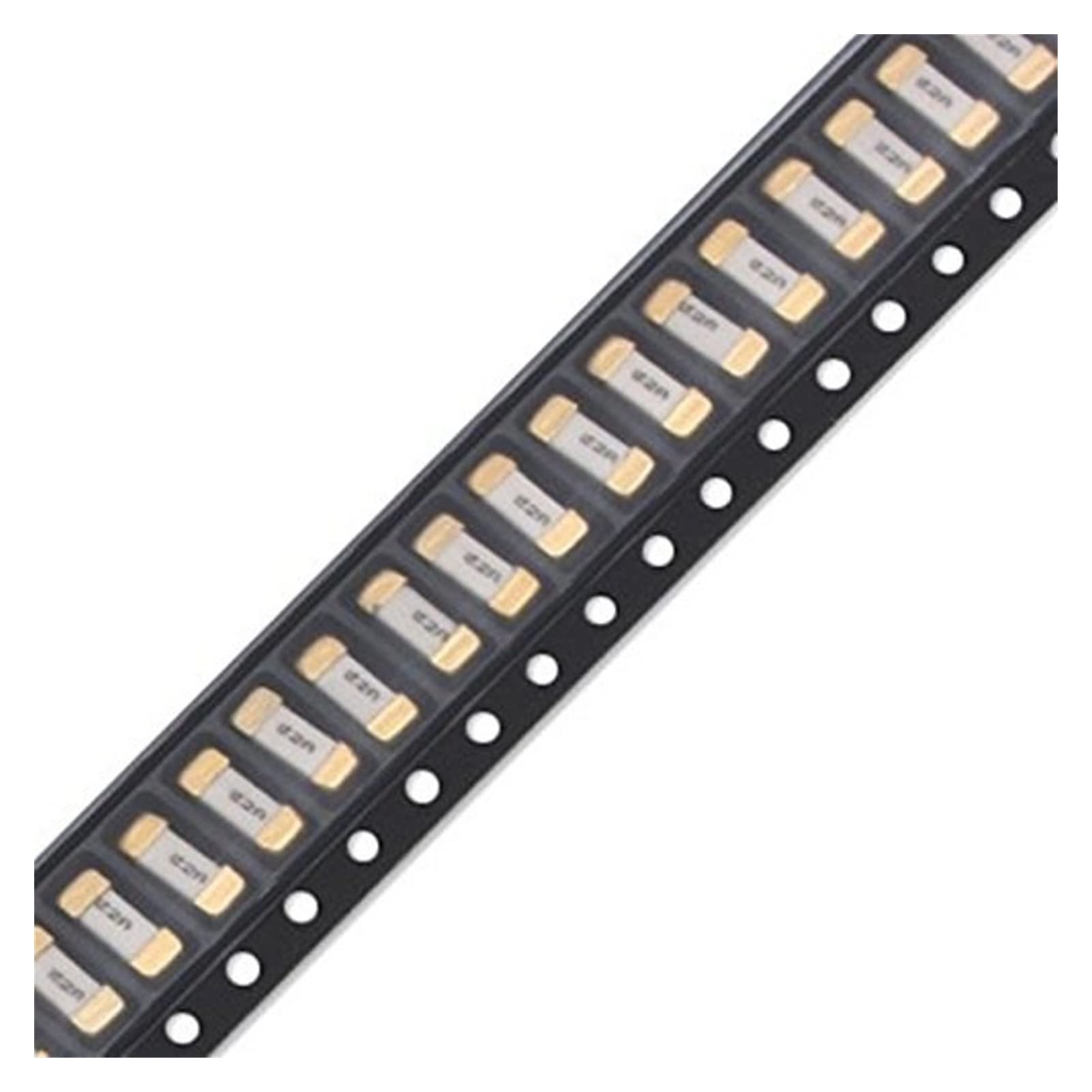VermiS Bezpiecznik jednorazowy, 100 sztuk/zestaw, 1808 SMD, szybkie dmuchanie bezpiecznik, 0,25a/0,5a/0,75a/1A/1,5a/2A/3,15a/4A/5A/6,3a/7A/8A/10A/12A/15A (rozmiar: 1,5A) (rozmiar: 12A)