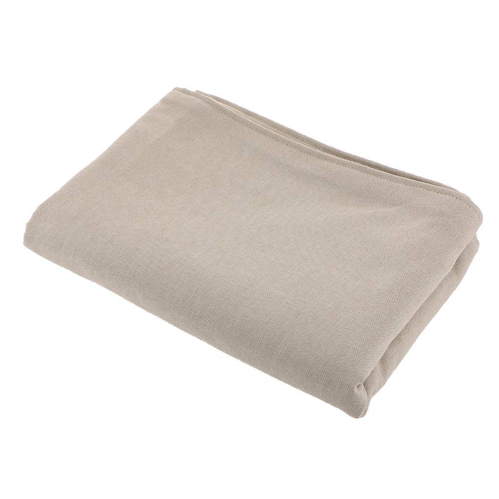 Tappeto da bagno a metà tondo in cotone con nappa, lavabile, senza pelucchi, antiscivolo, decorazione per pavimento