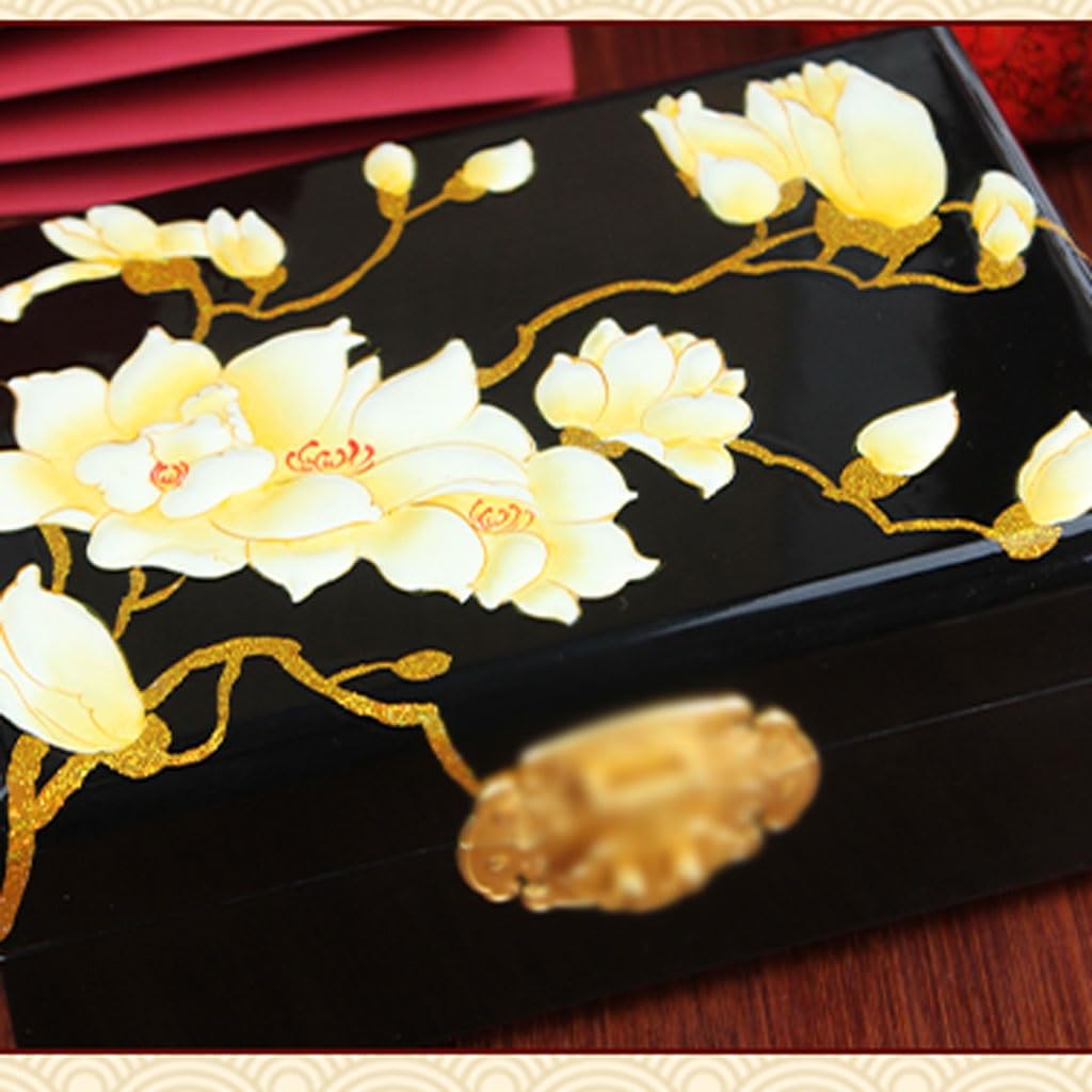 Jewelry Box Organizer Jewelry Box Jewelry Storage Box Jewelry Box Storage Box Retro Jewelry Box Dressing Table Jewelry Box Jewelry Organizer Small (3)