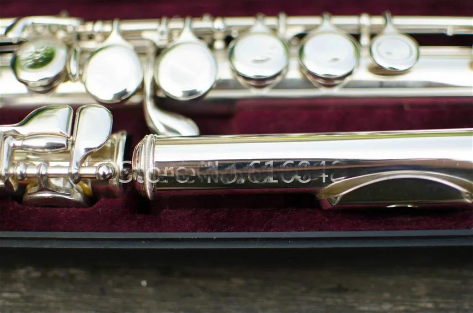 16 otworowy zamknięty flet C instrumenty dęte drewniane platerowane srebrem miedzioniklowym profesjonal Flet