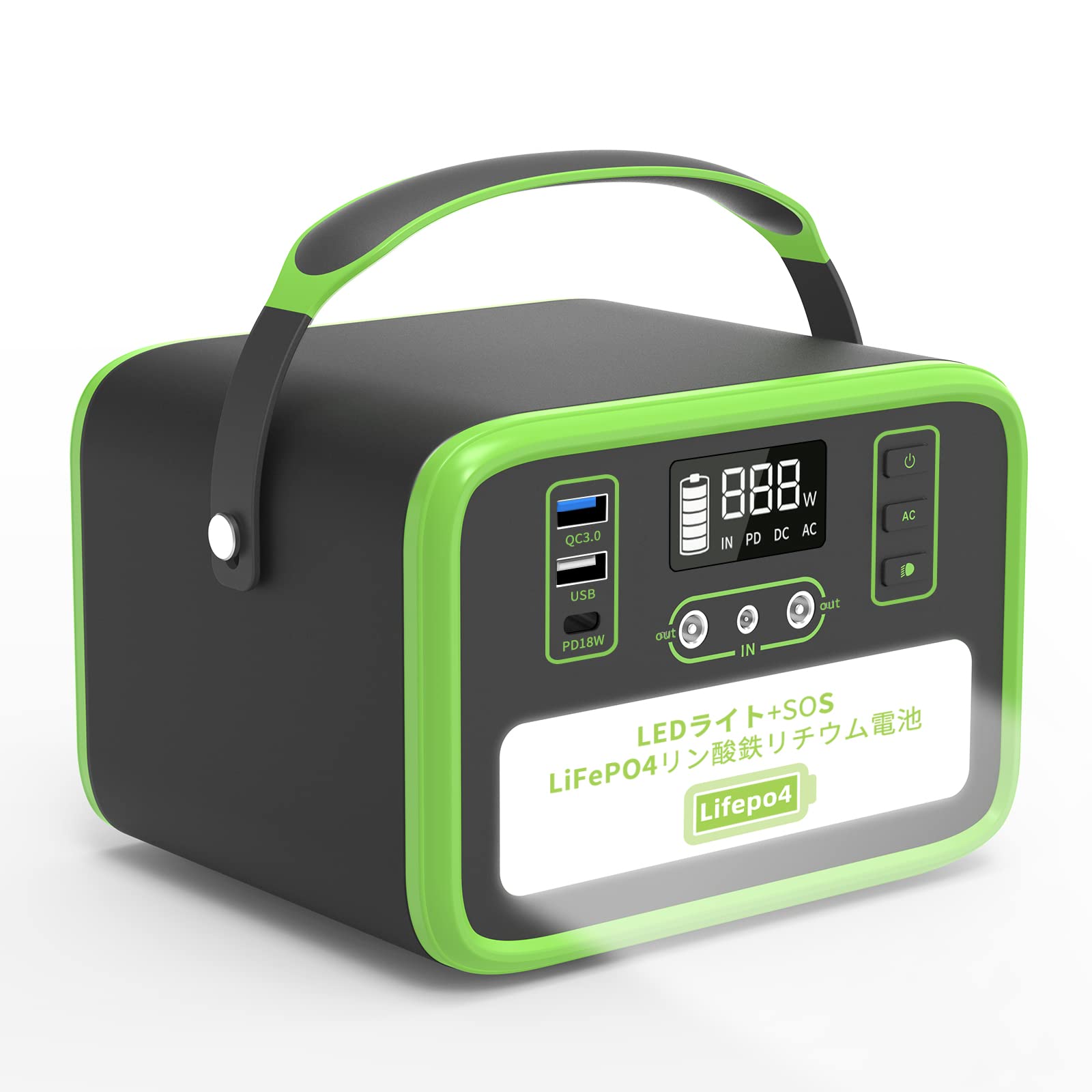 Amazon.co.jp: NECESPOW ポータブル電源 大容量 軽い 153.6Wh/48000mAh 