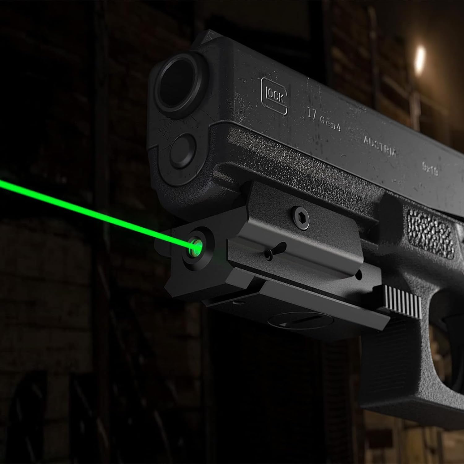 Feyachi L42 Laser Sight, Compact Tactical 20mm Standard Picatinny &Weaver Red Dot Laser Sight — view 7