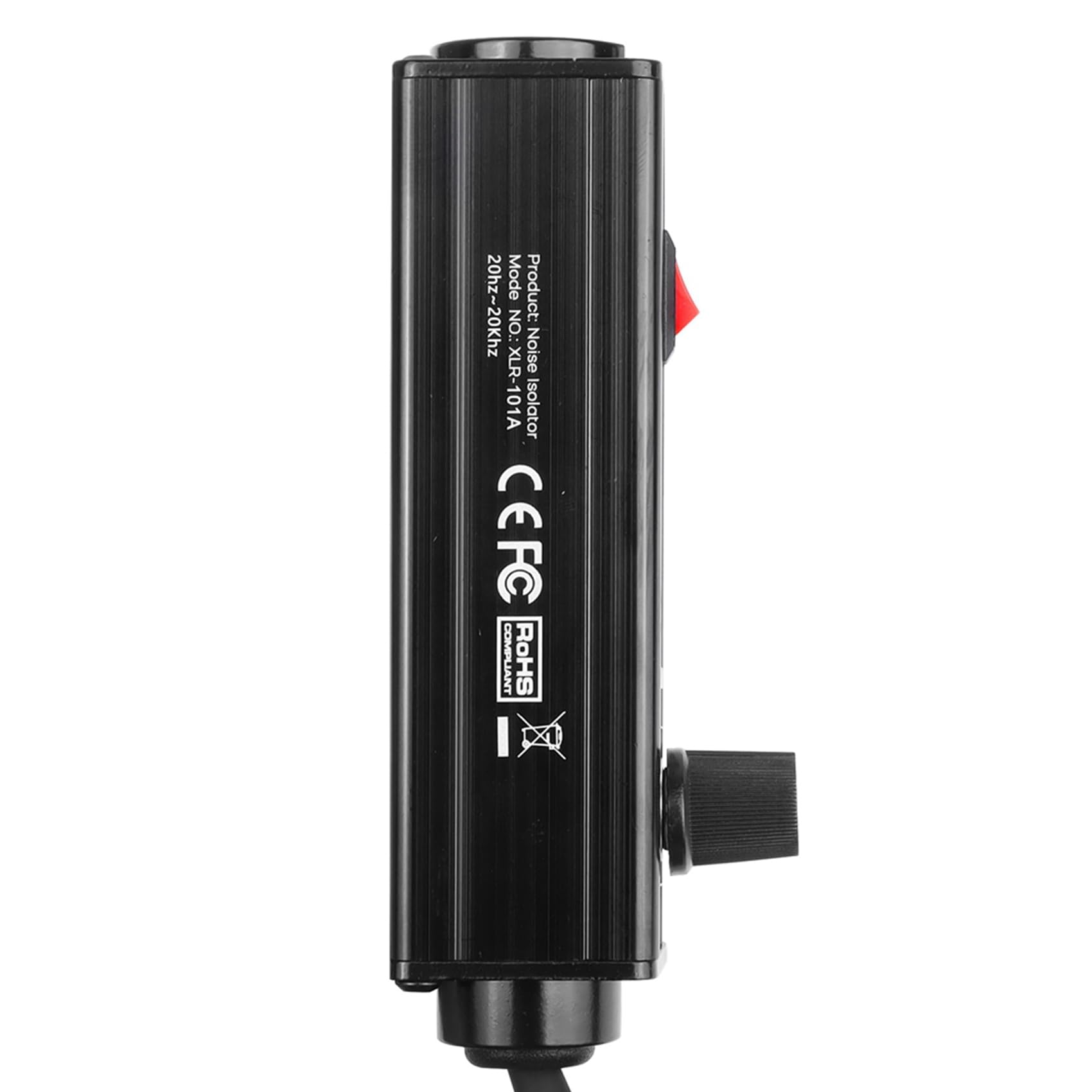 2X Stereo-Masseschleifen-Isolator, 3,5 mm auf XLR, Audio-Isolator, Audio-Rausch-Isolator, Rauschunterdrücker, Isolator für PC zu Mischpult