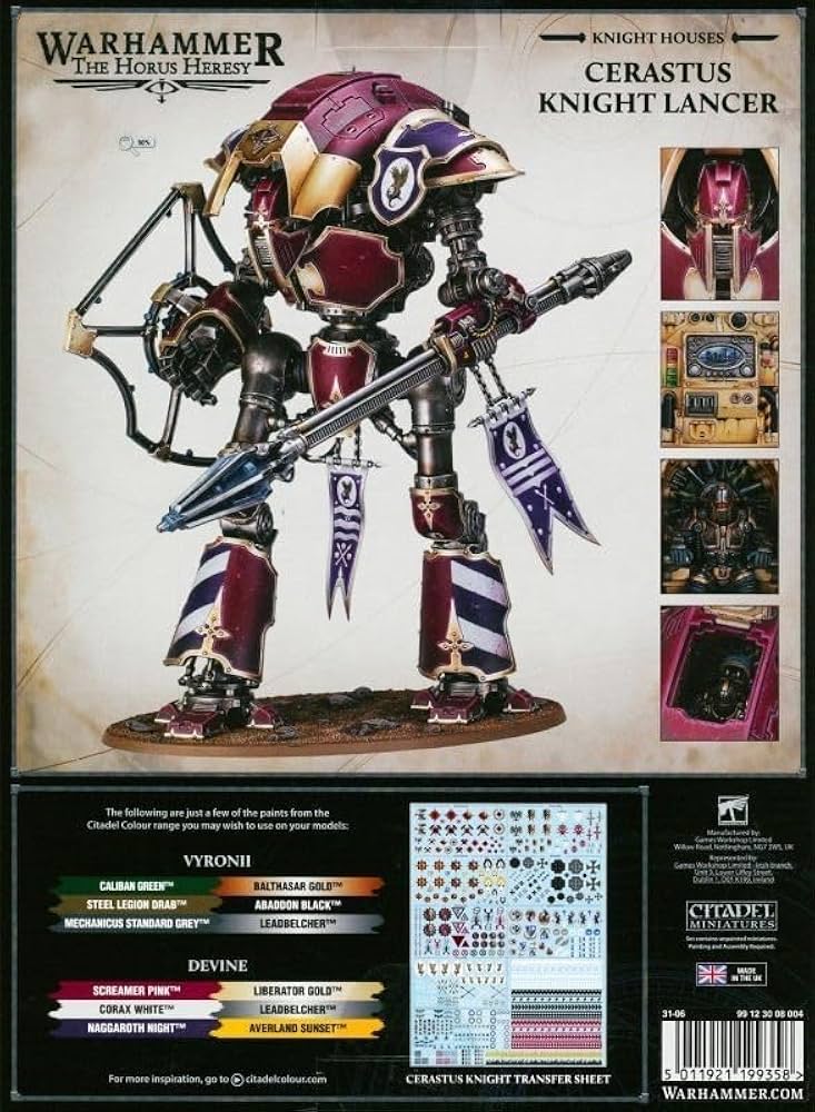 Amazon.co.jp: ホルス ヘレシー セラストゥス ナイト ランサー 