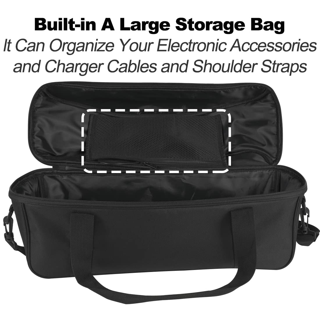 Travel Case For JBL Boombox And JBL Boombox Waterproof Portable