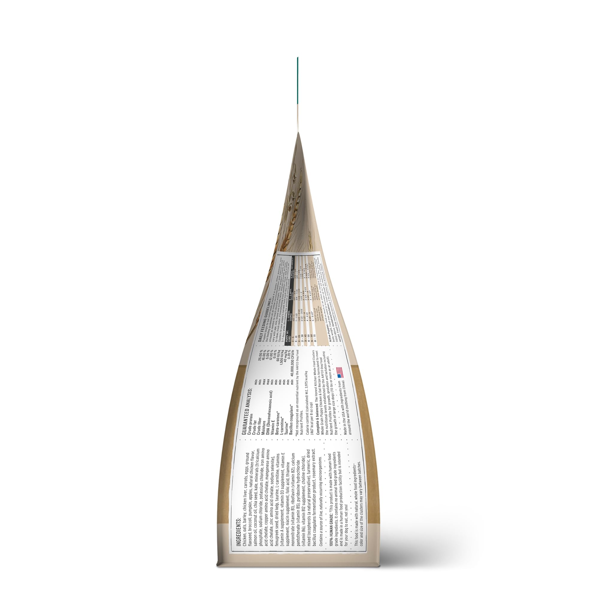 The Honest Kitchen Human Grade Whole Food Clusters Puppy Whole Grain Chicken Dry Dog Food, 1 lb Bag