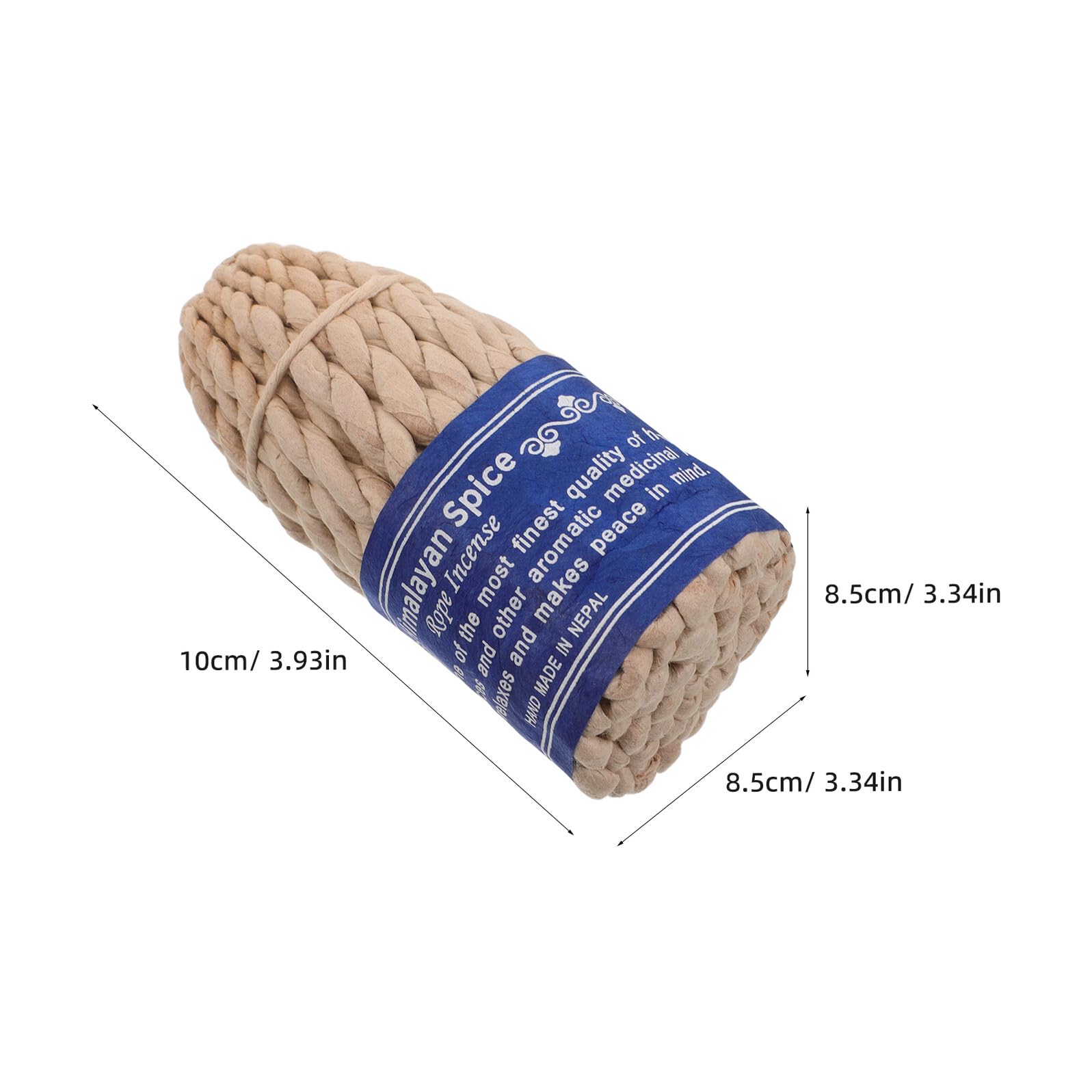 Paquete de 2 Varillas de Incienso Aromático de Cuerda Nepalí para Meditación y Relajación Hecho a Mano Fragancia Natural de Himlayan Spine y Desert Rose para Decoración del