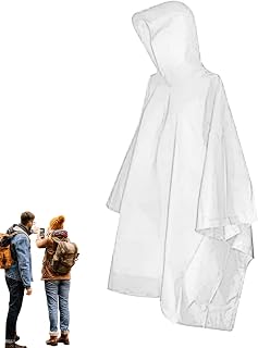 EXBERT Lightweight Raincoat - Compression Running RainCoat With Hooded,Card Style Running, Cycling, Rafting, Camping Raincoat