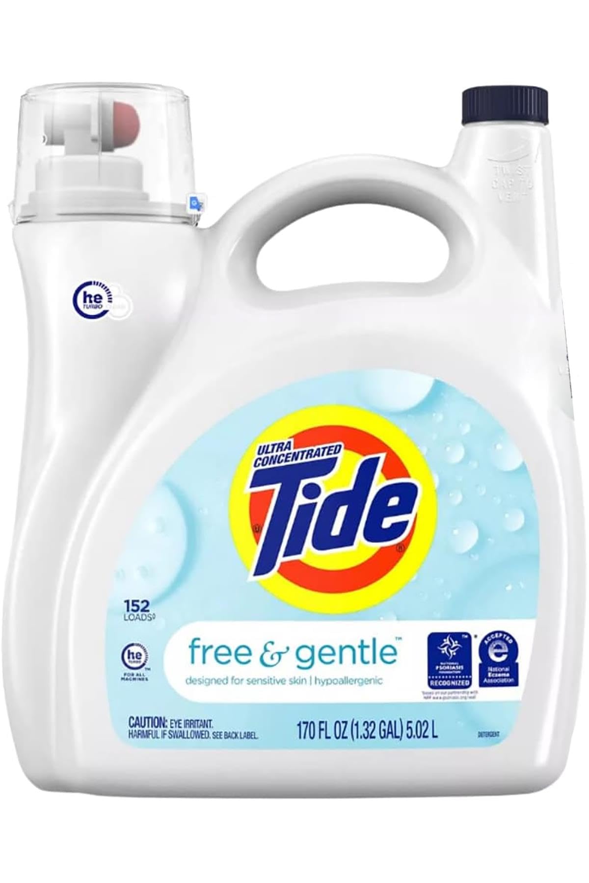 Gentle Tide Liquid Laundry Detergent, 152 Loads/170 fl. oz.