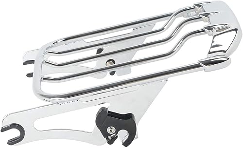 Miniatura 5 de TCMT Portaequipajes de Ala de Aire Two-UP Montaje Compatible con Harley Touring Street Glide Road King Road Glide 2009-2025 Electra Glide 2010-2013,