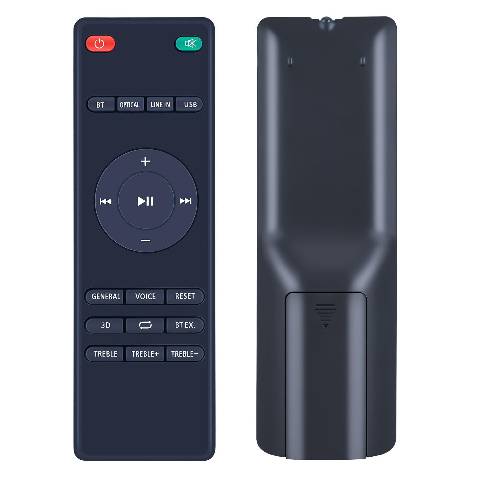 Snrigw Replacement Remote Control for Bomaker Odine 3/Odine III/Odine II Compatible with 2.0 Soundbar System
