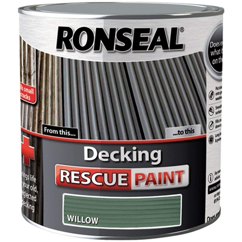 Ronseal Willow Rsldrpw5l 5 Litre Decking Rescue Paint
