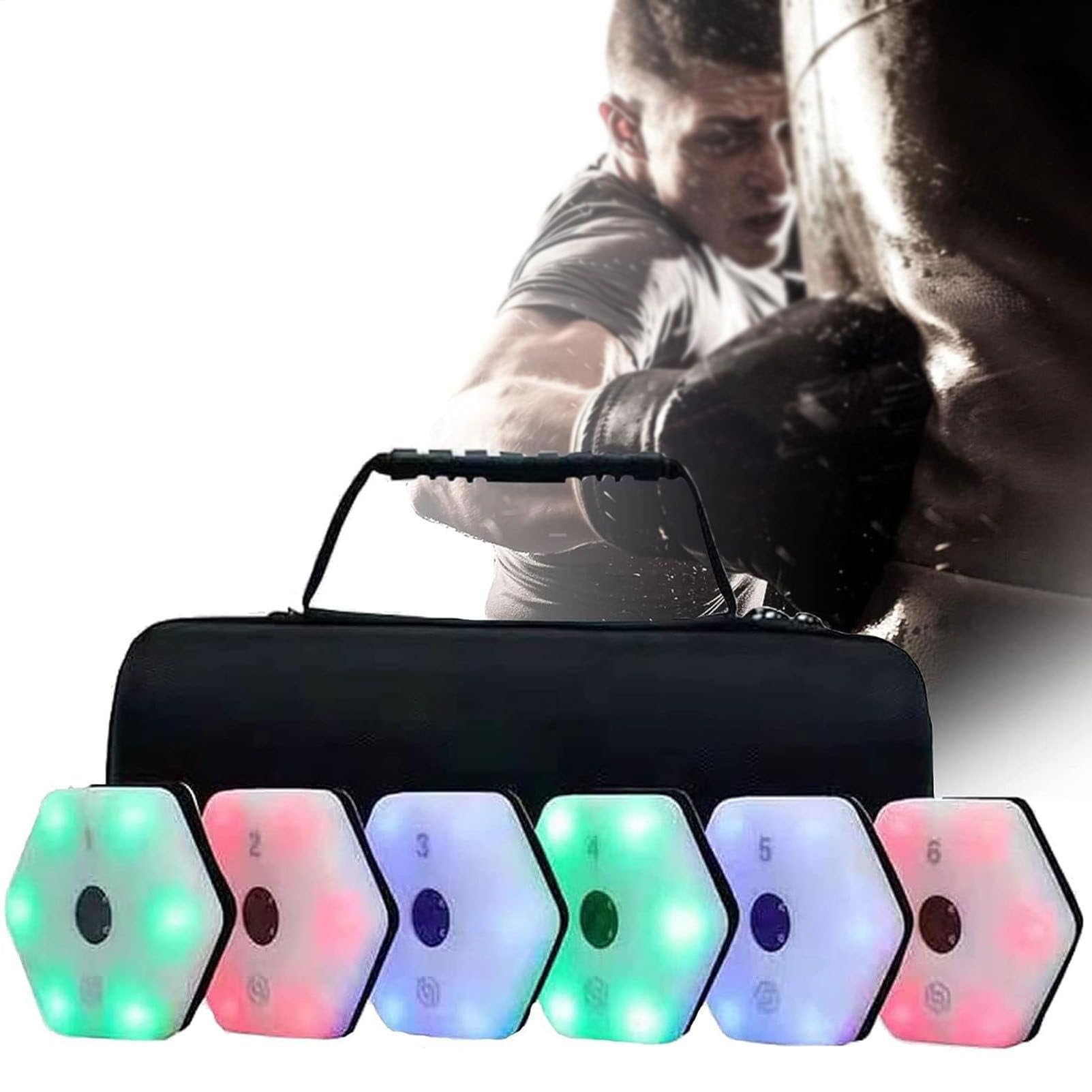 Lampes d'entraînement de réaction pour agilité réflexe en club de boxe