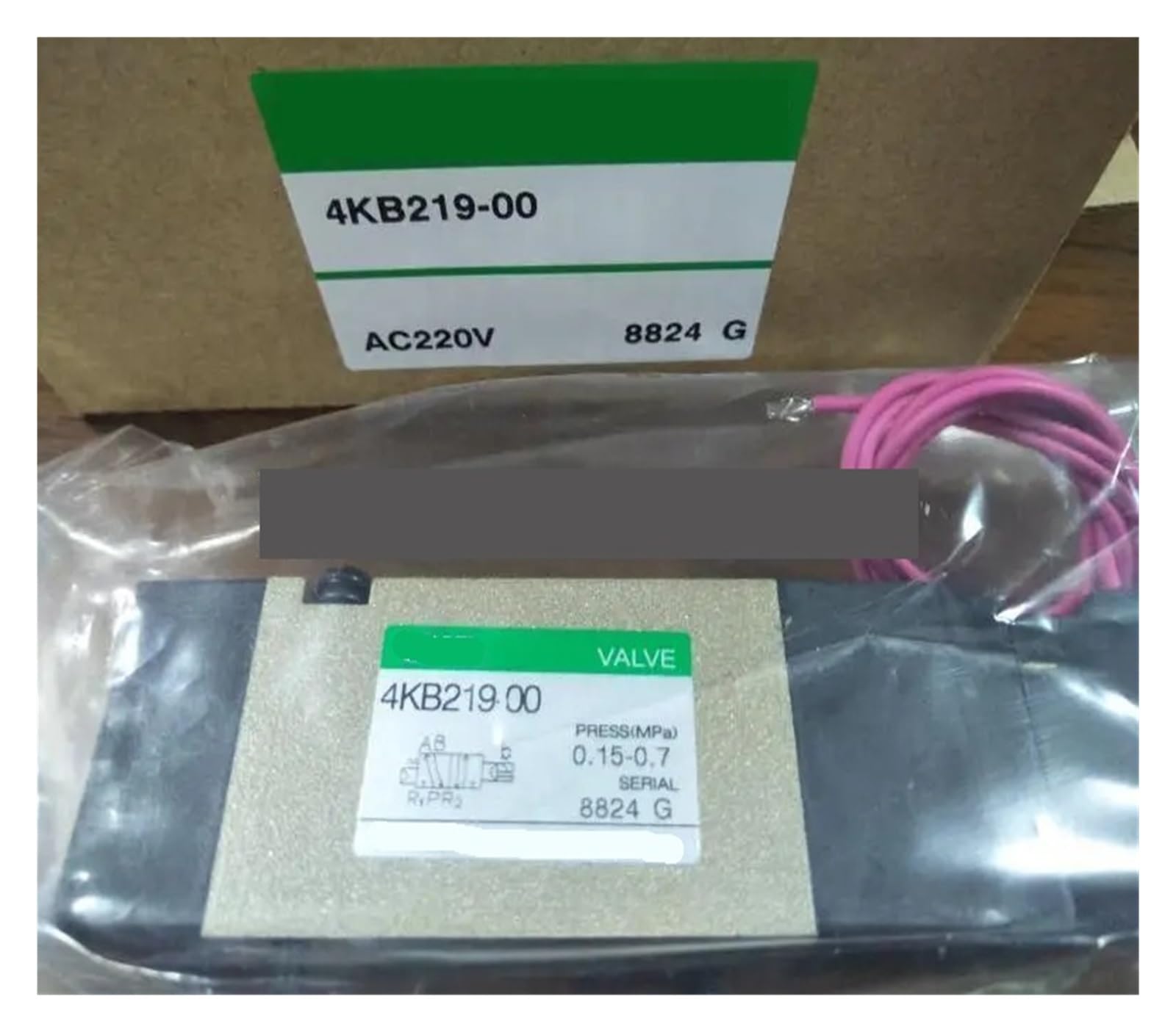 CXDFRSER Solenoid valve 4KB219 00 AC220V