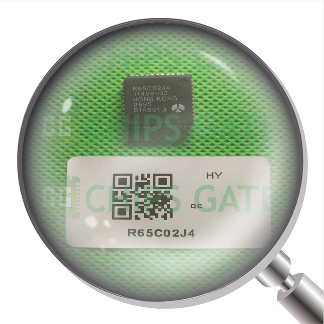 2Pcs NOS CMD G65SC02PE-1 65C02 6502 Microprocessor IC PLCC44 8-BIT - Foto 6