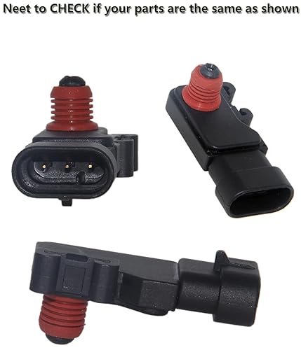Miniatura 3 de Sensor de mapa de presión de aire absoluta del colector 213-331 16212460 12614970 compatible con Cavalier Impala Colorado Camaro Rainier Sonoma