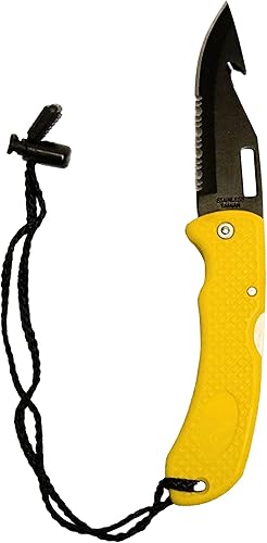 Miniatura 1 de Scuba Choice plegable Bajo punto de volumen Black Blade punta BCD cuchillo