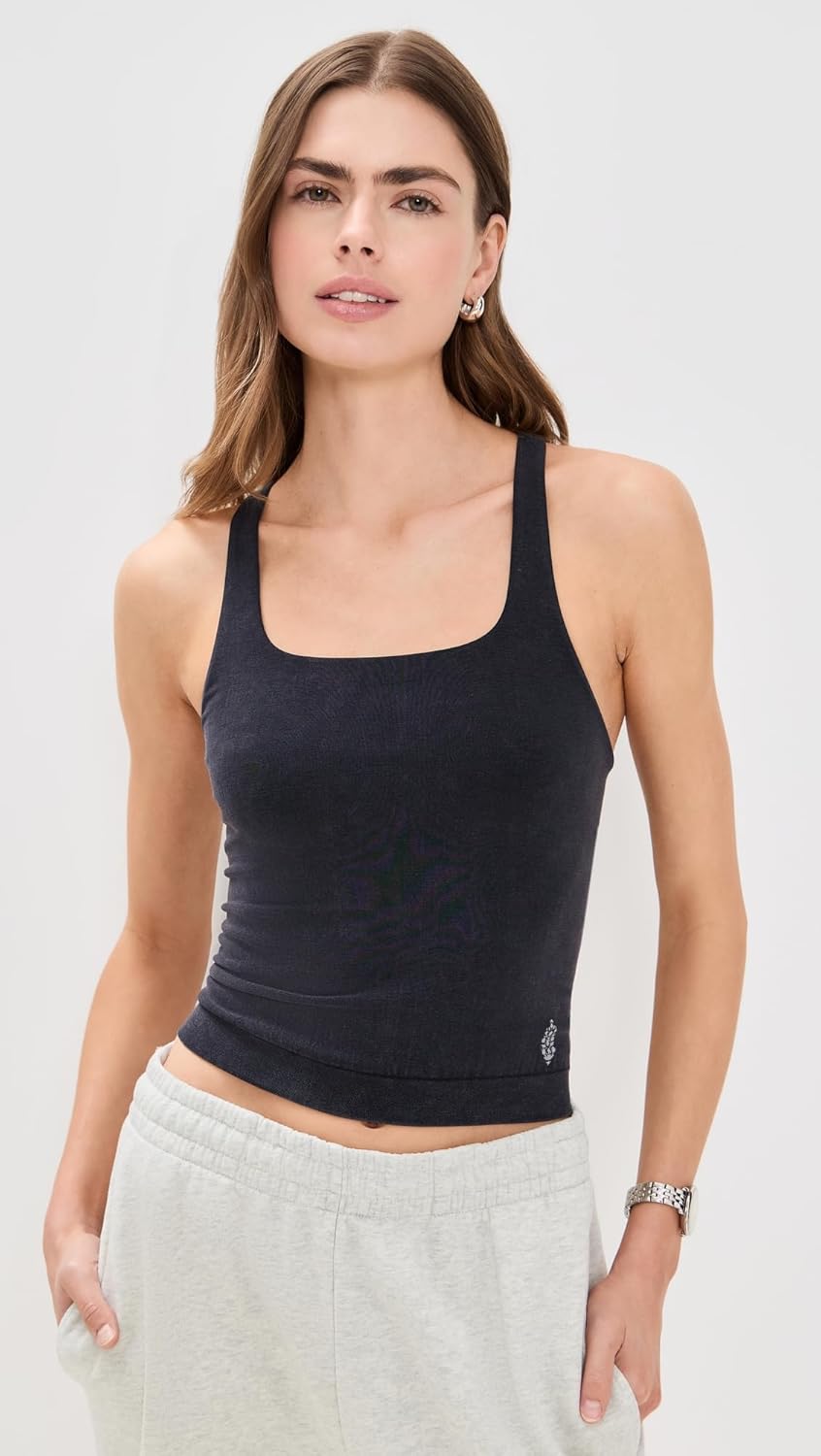 Free People Women's Go to Smooth Square Neck Cami - Image 2