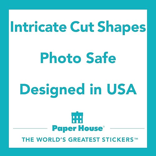 Miniatura 9 de Paper House Productions Hoja de calcomanías para álbumes de recortes dimensionales y papel de aluminio troquelado, libélulas