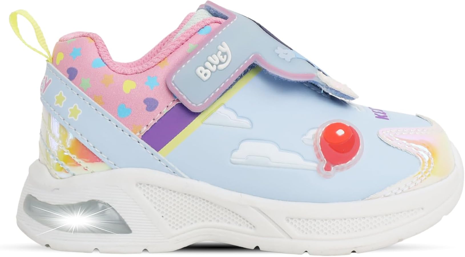 Zapatos Bluey Para Niñas - Deportivas Brillantes, Tallas EU 23-28, Incluye Caja De Regalo, Calzado Infantil