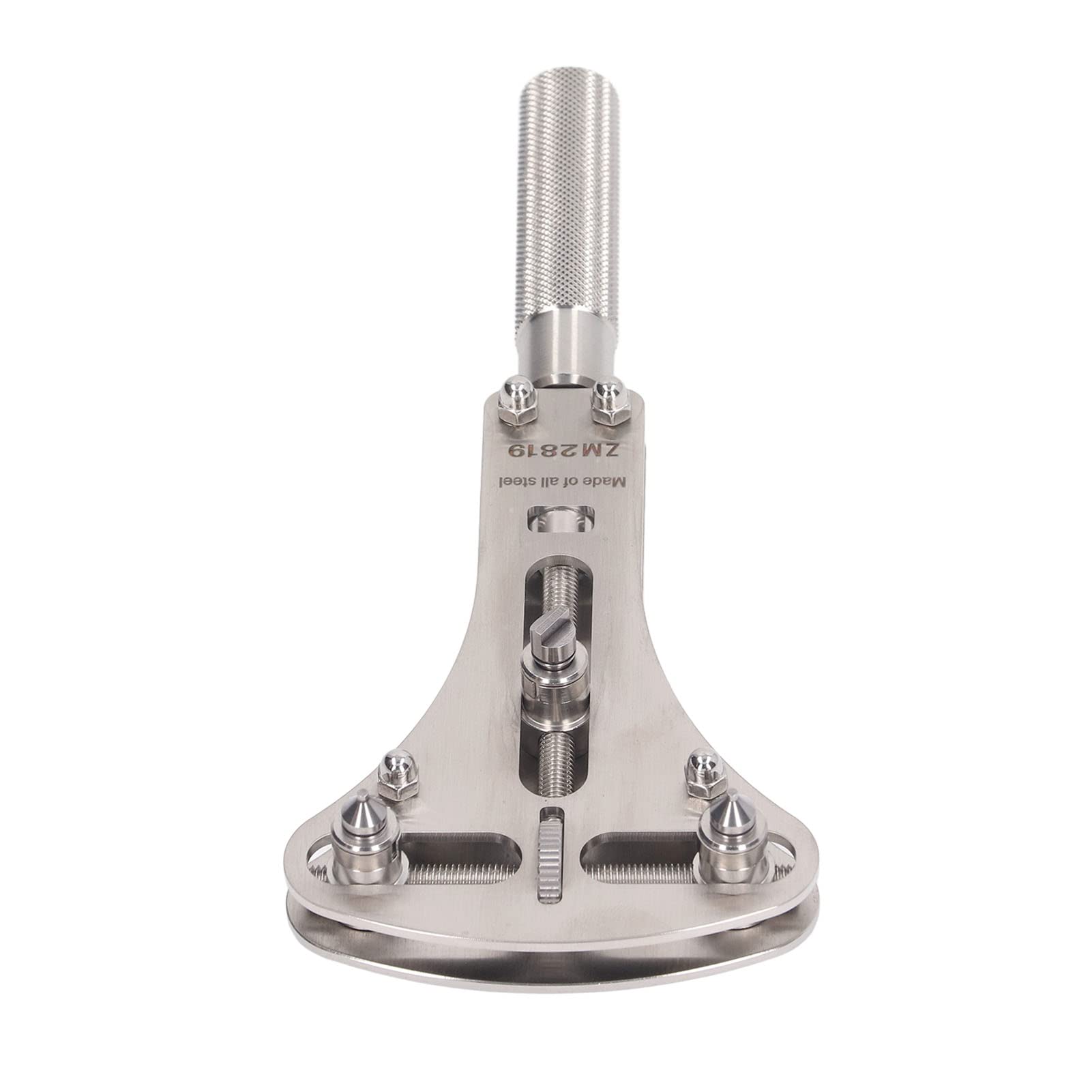 Abridor de reloj de 3 puntos, herramienta de reparación de reloj de pulsera de acero inoxidable, removedor de tornillo de batería, caja trasera