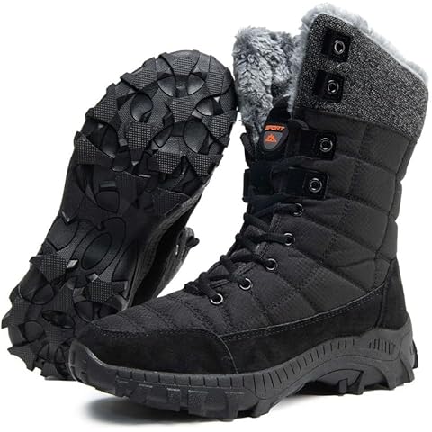 Maxome Waterproof Winter Snow Boots for Men Cover