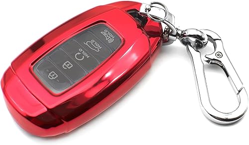 Funda protectora para llave de coche, color rosa