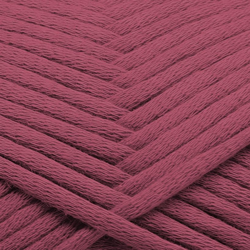 Image of Soft Yarn for Crocheting - Crochet & Knitting Yarn, Beginner Yarn with Easy-to-See Stitches, 250 Yds Amigurumi Yarn, Cotton-Nylon Blend Tshirt Yarn for Crocheting, Worsted Weight Yarn 4, Dusky Red