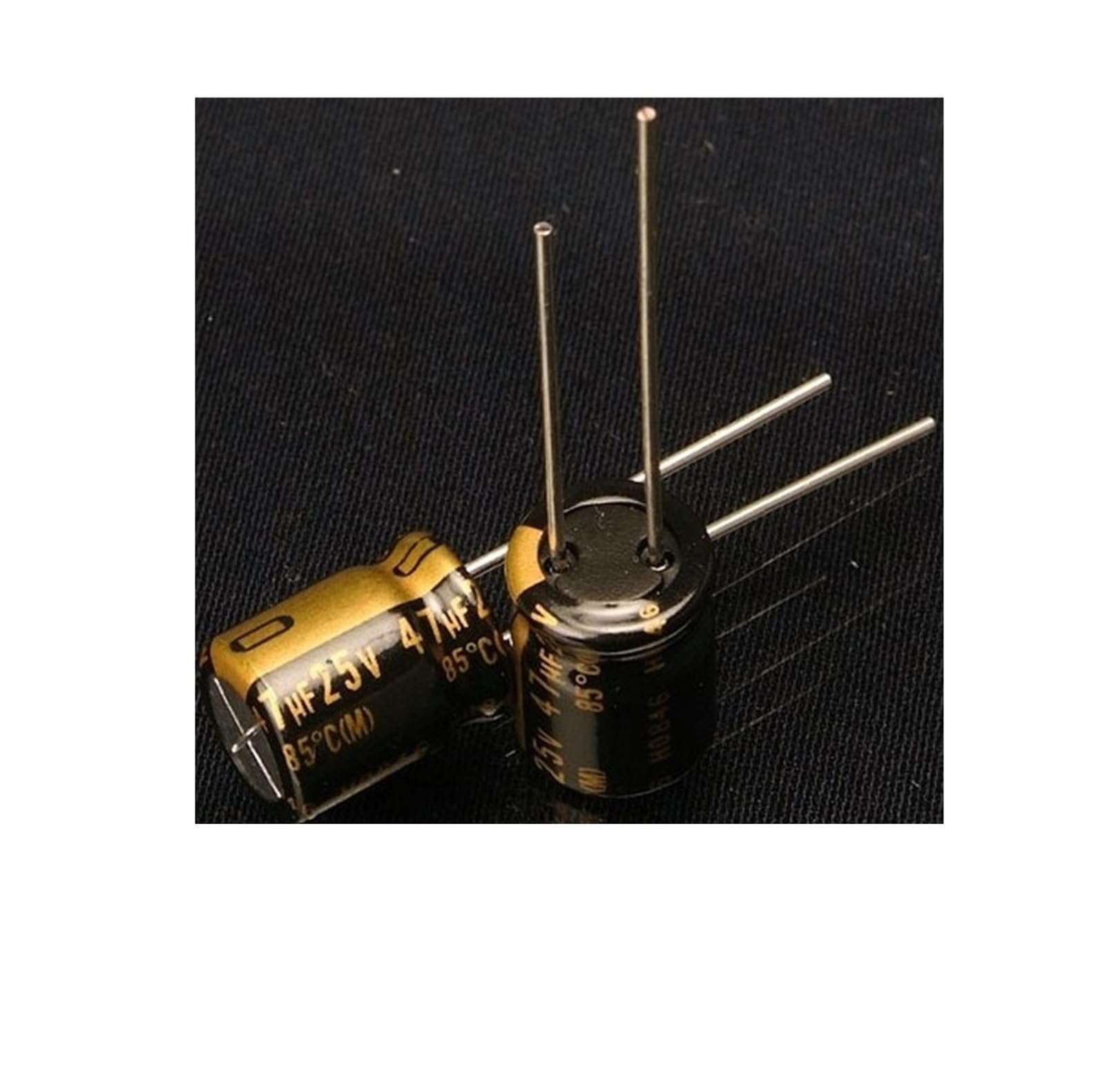 LEOTNNDQ 10pcs K Z series MUSE 47Uf 25V47UF audio coupling filter electrolytic capacitor