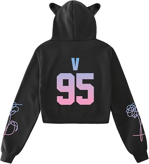 Amazon Kpop BTS Love Yourself Midriff-bararing 猫耳 シュガ