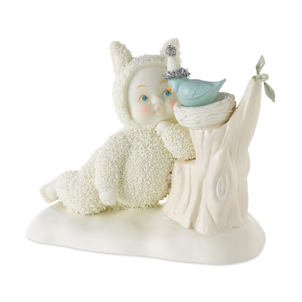 Snowbunnies Easter Chick Chat Figurine