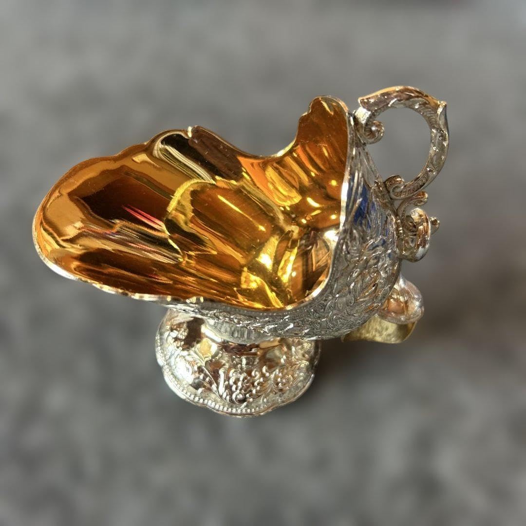 シュガースカットル(シュガーポット) スプーン付き