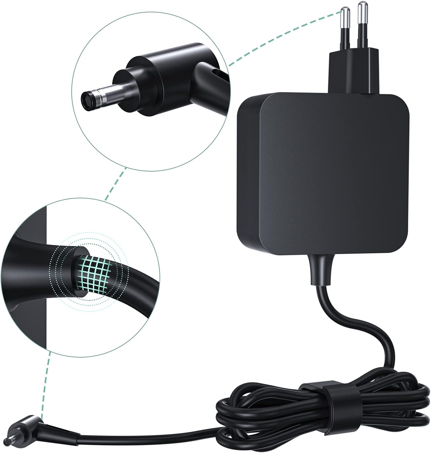 Chargeur 65W Pour Lenovo Ideapad - Adaptateur Secteur Compatible Avec De Nombreux Modèles (20V/3.25A)