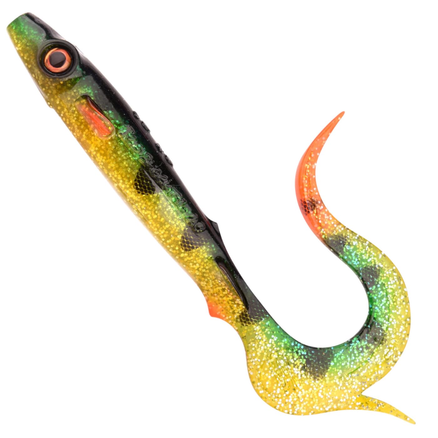 Spro | Gummiköder | Shad zum Hechtangeln 40cm 138,5g Iris Shocktail