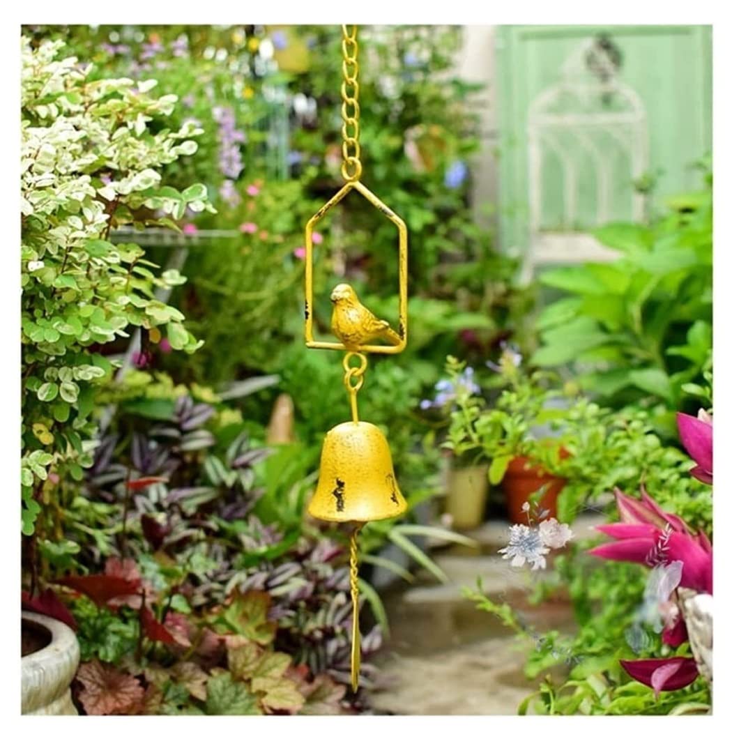 Campanelli A Vento da Giardino Campanelli Eolici per Uccelli da 4 Pezzi Campanelli Eolici Esterni per Patio, Giardino, Portico O Decorazione Interna
