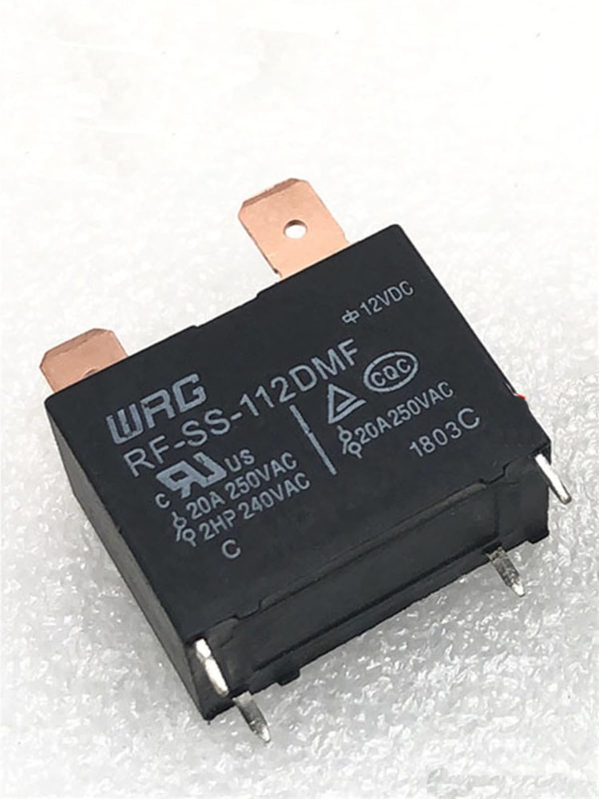 AQHYEBNSR 12V Power Relay RF-SS-112DMF 12VDC 20A 4PINS(5 PCS)