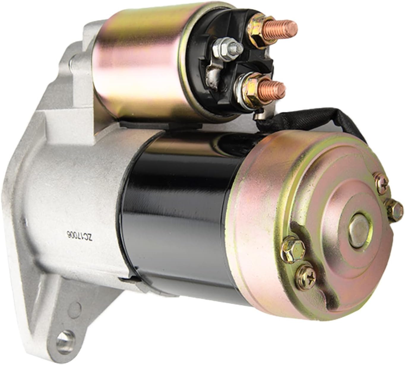 KAC Starter Compatible with 1987-1998 Cherokee/Comanche/J Series Pickups/TJ Series 4.0L Starter,12v,1.7kw,CW,1.7 KW,17006N